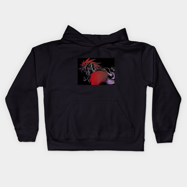 Angry Wolf Kids Hoodie by UFiltyWeeaboo